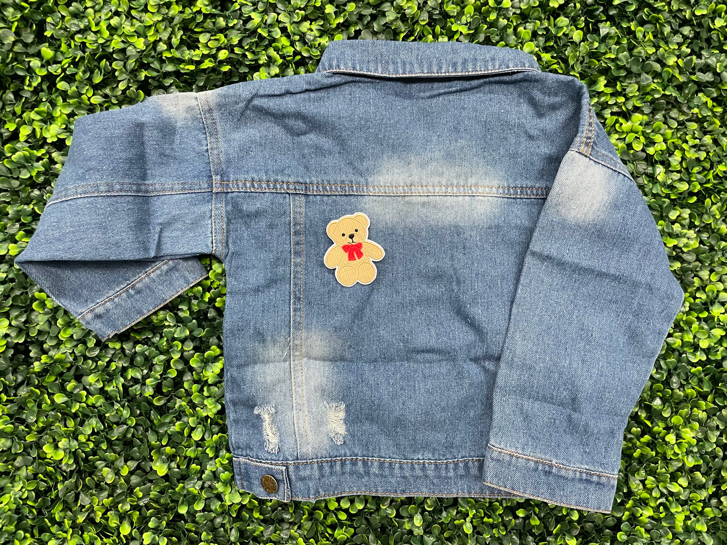 Teddy Bear Embroidered Patch
