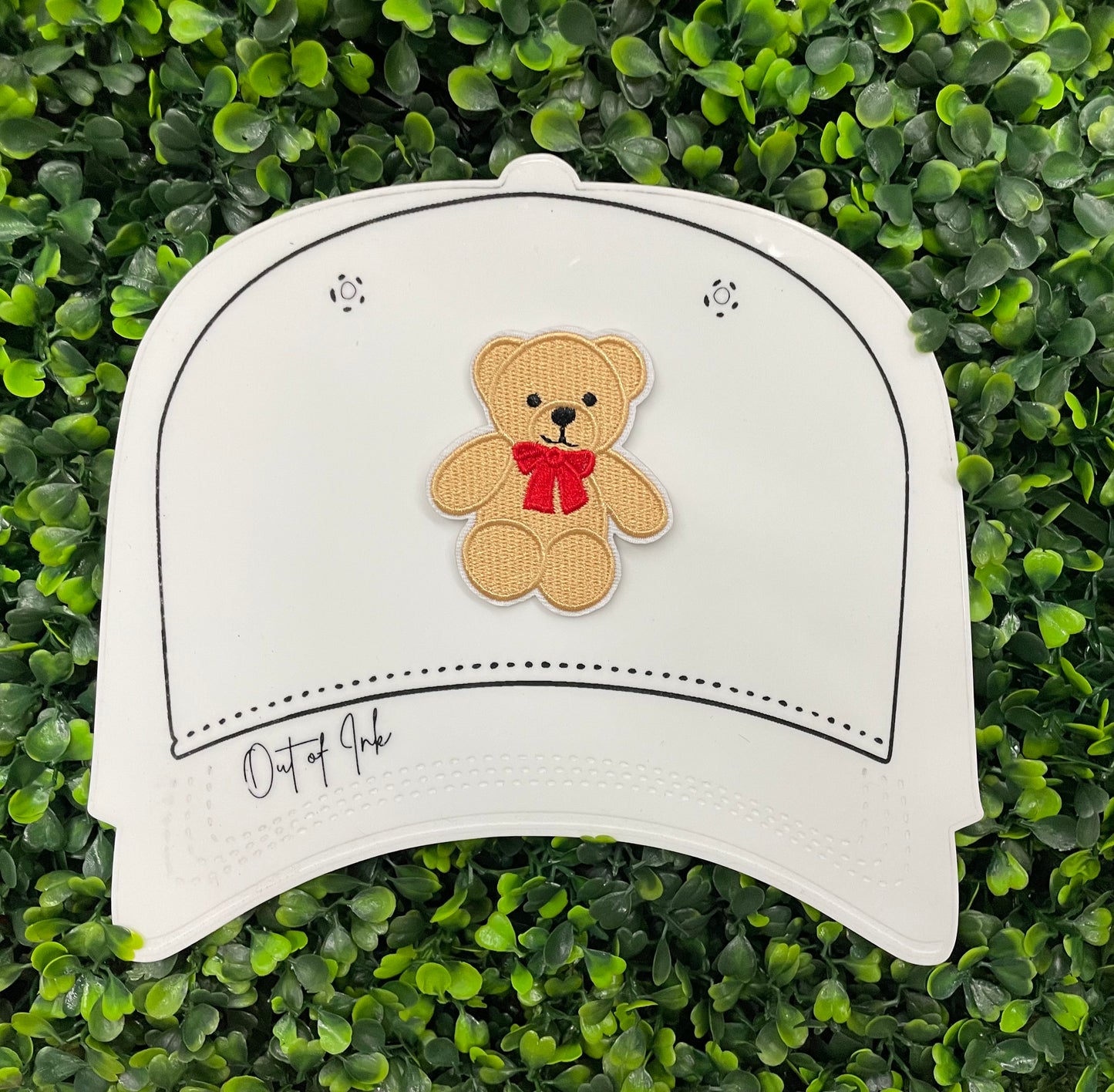 Teddy Bear Embroidered Patch
