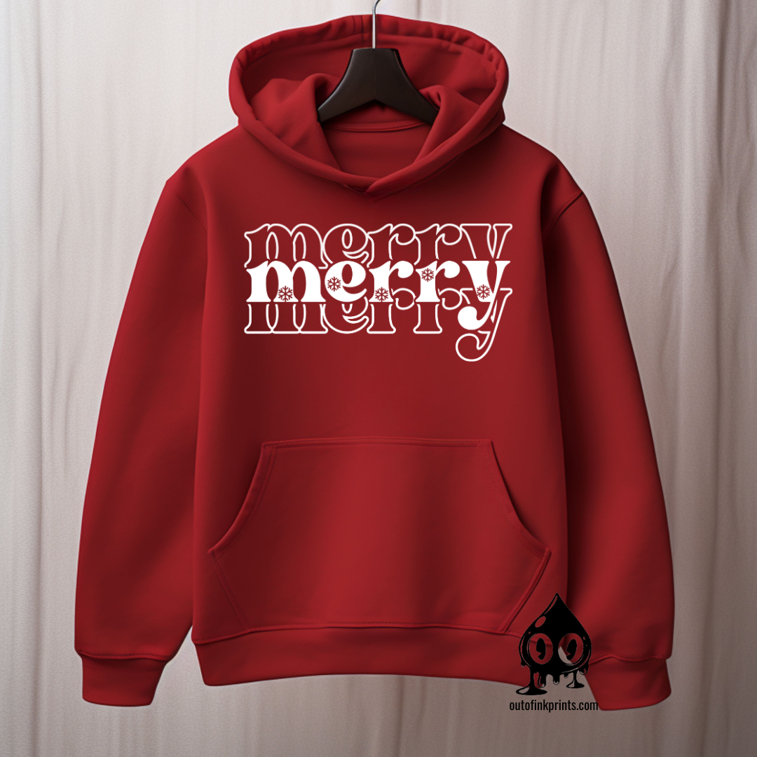 'Merry' Christmas Hoodie