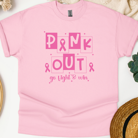 'Pink Out' Breast Cancer Awareness T-Shirt