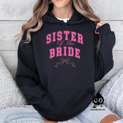 Sister of the Bride Bow Hoodie