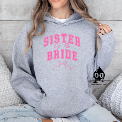 Sister of the Bride Bow Hoodie