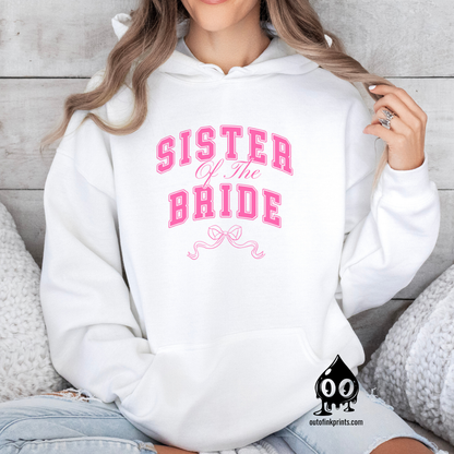 Sister of the Bride Bow Hoodie
