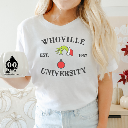 Whoville University T-Shirt