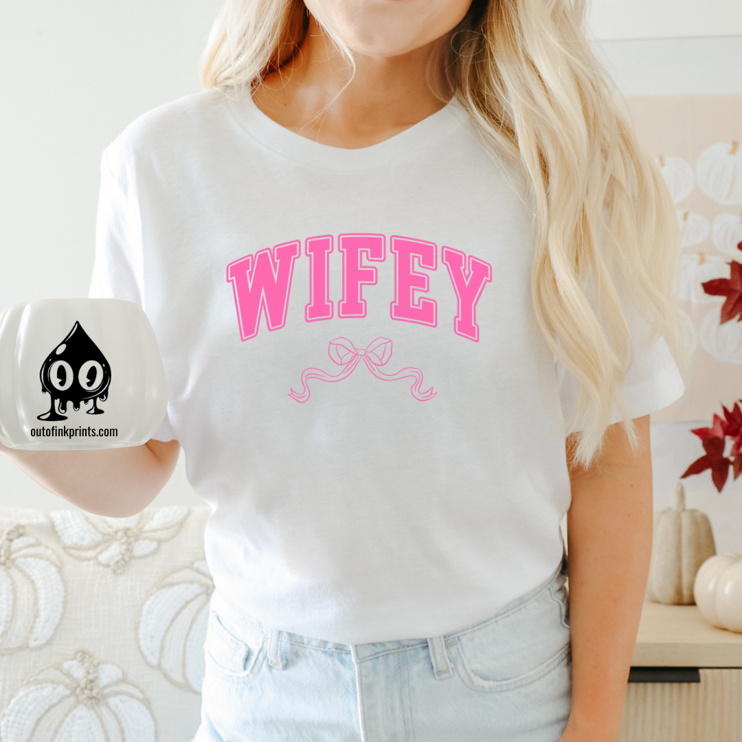 Wifey Bow T-Shirt